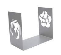 Halearo Divisorio per Libri in Metallo in Stile Antico per Organizzare lo Scaffale per la Biblioteca scolastica. Vernice per Cottura in Ferro (I fiori sbocciano + mandano mal d'amore)