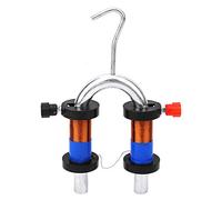 Halearo Elettromagnete a Ferro di Cavallo Attrezzatura Didattica da Laboratorio Materiale Leggero e Resistente all'umidità Alimentatore 6 V CC Adatto per Spiegazioni dei Principi di Base