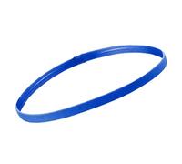 Halearo Fascia Antisudore Sottile Elastica Antiscivolo in Silicone per Uomo Donna Che Corre Calcio Basket Tennis Allenamento con Design Universale per Tutte le Lunghezze di Capelli (Blu scuro)