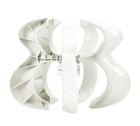 Halearo Generatore Eolico 600W Ad Alta Efficienza con 5 Pale per Uso Residenziale Materiale PA66 Durevole (48 V)