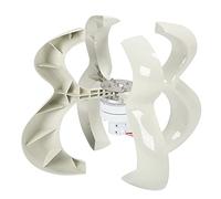 Halearo Generatore verticale a 4 pale, tipo zucca a turbina eolica da 600 W, per case fuori rete, design in fibra di nylon (12 V)