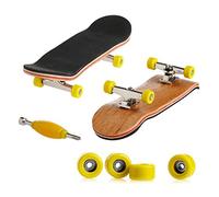 Halearo Kit Tastiera Set Giocattolo di Assemblaggio in Legno D'acero da | Legno D'acero, Imbottitura in PU, Supporti in Lega, Ruote con Cuscinetti, Mini Skateboard, Uso Interno, Assemblaggio,