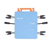 Halearo Micro Inverter per Collegamento a Rete Solare 1600 W Controllo Remoto Ad Alta Efficienza Identificazione Automatica per Casa e Azienda Lega di Alluminio