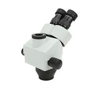 Halearo Microscopio Trinoculare Ad Alta Risoluzione con Testa per Microscopio Stereo con Zoom 3,5X-45X per Vetro Ottico per la Ricerca Scientifica
