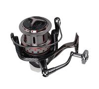 Halearo Mulinello da Pesca Spinning 4.7:1 Attrezzatura Resistente per la Pesca in Acqua Dolce e Salata - Costruzione in Metallo Resistente