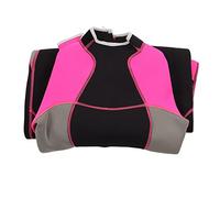 Halearo Muta Intera da Donna 3 Mm con Manica Lunga per Surf e Immersioni in Rosa e - Tessuto in Nylon Ad Asciugatura Rapida Taglia Dalla S Alla XL (L)