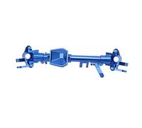 Halearo Parti di Aggiornamento in Lega di Alluminio Dell'alloggiamento Dell'asse Anteriore RC per il Miglioramento delle Prestazioni Dell'auto Axial SCX6 1/6 RC (Blu)