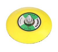 Halearo Platorello per Lucidatore Superficie Uniforme e Liscia per Lucidatura per Garage Materiale PU di Buona qualità Giallo (3")