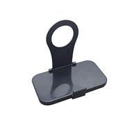 Halearo Portatelefono Pieghevole, Supporto di Ricarica Portatile per Montaggio a Parete, Comodo Supporto per Telefoni Cellulari e Fotocamere Digitali, Design Compatto in ABS, unità Singola (Bianca)