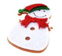 Halearo Set di Decorazioni Natalizie in Feltro, 10 Pezzi (#4) | Materiale non tossico, Ideale per la festa di Natale, Diversi stili disponibili, Aggiunge fascino festivo