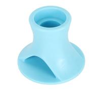 Halearo Supporto per Colla Artigianale Base Robusta in Plastica Stabile Supporto per Colla Liquida Che Fa Risparmiare Tempo per Progetti Fai-da-te (Blu)