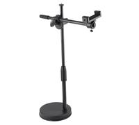 Halearo Supporto per Telefono Fotografico Staffa di Ripresa Versatile per Spettacoli Dal Vivo, Lezioni in Miniatura e Video Didattici Sulla Fotografia, Base in Metallo, Rotazione di 360°,