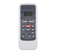 Halearo Telecomando Universale di Ricambio per Condizionatore d'Aria R51M/E con Schermo LCD, Timer, Orologio, Basso Consumo, Nessuna Programmazione Richiesta