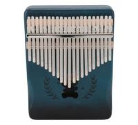 Halearo Thumb Piano 21 Tasti Kalimba Finger Instrument, Design Portatile e Leggero, Ottimo Regalo per Festival, Realizzato in Legno di Pesca Ad Alta Durezza (Blu sfumato)