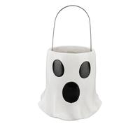 Halearo Vaso per Fioriera in Resina con Secchiello Fantasma con Design Simpatico e Stravagante per Ciotola di Caramelle Sul Caminetto D'ingresso (Resina 2)