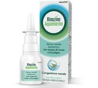 Haleon Italy - Rinazina Aquamarina - Spray Nasale Ipertonico Decongestionante Con Eucalipto 20 ml