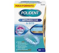 HALEON ITALY Srl POLIDENT APPARECCHI & BITE PULITORE QUOTIDIANO 66 COMPRESSE