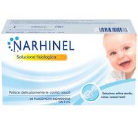 HALEON ITALY Srl SOLUZIONE FISIOLOGICA PER ASPIRATORE NASALE NARHINEL 60 FLACONCINI DA 5 ML