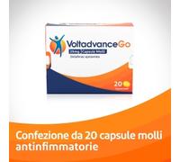 Haleon Italy - VoltadvanceGo - Farmaco Antinfiammatorio E Antidolorifico 20 Capsule