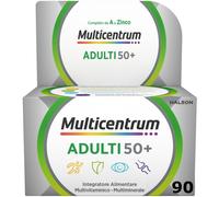 Haleon Multicentrum Adulti 50+ - Integratore Di Vitamine E Minerali 90 Compresse