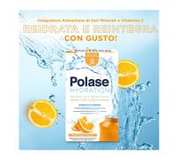 Polase Hydration Integratore Alimentare Sali Minerali Magnesio Potassio Vitamina C Arancia 12 Stick
