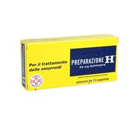 Haleon Preparazione H 23 mg - Per Il Trattamento Delle Emorroidi 12 Supposte