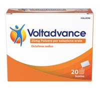 Haleon Voltadvance 25 mg Polvere - Farmaco Antinfiammatorio E Antidolorifico 20 Bustine