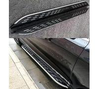HALEUP 2 Pezzi Auto Pedane Laterali per VW Tiguan 2017 2018 2019-2023, pedane Nerf Bar AntiGraffio Alettoni Laterali Grembiuli Pedane Laterale Sottoporta