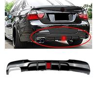 HALEUP Paraurti Posteriore Spoiler Diffusore per BMW 3 Series E90 E91 M Sport 2005-2012, Paraurti Copertura Inferiore Labbro Spoiler Protector Car Modifica Accessori