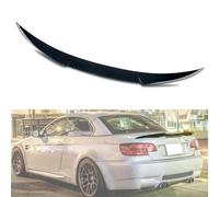 HALEUP Posteriore Tronco Spoiler Ala Adatto per BMW 3 Series E93 Cabrio M4 2007-2013, Spoiler sul Tetto Posteriore Resistente Labbro Spoiler Alettone Bagagliaio Spoiler,Glossy-Black