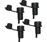 Haley's Corker - Aeratore per vino 5 in 1, tappo, versatore, filtro e riavvolgitore, confezione da 4