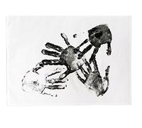 Half a Donkey The Dirty Hands - Strofinaccio grande in cotone