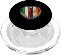Half Italian Moldovan Roots Italy Moldova PopSockets PopGrip per MagSafe