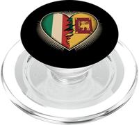 Half Italian Sri Lankan Roots Italy Sri Lanka PopSockets PopGrip per MagSafe