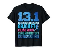 Half Marathon Essentials 13.1 Miles - Scarpe da corsa Maglietta