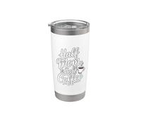 Half Mom Half Coffee Bicchiere termico in acciaio inox doppia parete