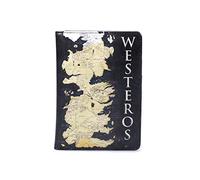 Half Moon Bay Il Trono di Spade Porta Passaporto Mappa di Westeros, 11 x 15 x 1