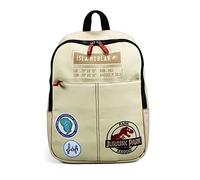 Half Moon Bay Backpack, Jurassic Park-Zaino Ranger Bambini e Ragazzi, Bianco, 42 x 30.5 x 10 cm