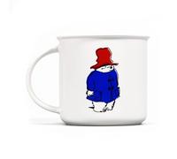 Half Moon Bay Paddington Bear - Tazza smaltata, 350 ml, motivo: Adventures of Paddington, idea regalo, tazza da caffè