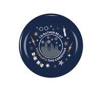 Half Moon Bay: Piatto Decorativo Harry Potter - Rather Be at Hogwarts Blu Piat