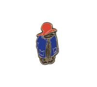 Half Moon Bay Spilla da bavero accessorio per distintivo, 3,8 x 3,8 cm, in lega di zinco, iconico orso Paddington, 3,8 x 3,8 cm, zinco, senza pietre preziose, 1.5 x 1.5 Inch, Zinco, Nessuna pietra