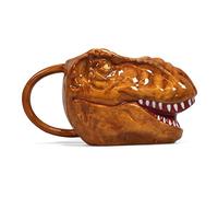 Half Moon Bay: Tazza 3D Jurassic Park - Testa di T-Rex | Tazza grande da colazione personalizzata T-Rex, 510 ml, confezione regalo | Tazza colazione Jurassic Park, Licenza ufficiale 100%
