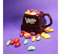 Half Moon Bay Tazza in ceramica Wonka Bar | Tazza da tè, cioccolata calda o tazza da caffè | Tazze novità per i fan di Wonka | Tazze novità per donne e tazze da uomo | Wonka Movie Memorabilia | Tazza