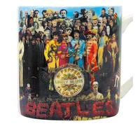 Half Moon Bay Tazza da caffè con pepe dei Beatles SGT. Tazza da tè e tazza per papà, regalo dei Beatles e dei Beatles da uomo, tazze da tè Beatles, tazza da tè con scritta Beatles, idea regalo per