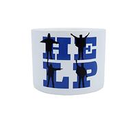 Half Moon Bay The Beatles Help - Vaso per piante in ceramica, 6,3 cm