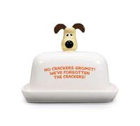 Half Moon Bay Wallace and Gromit - Burriera in ceramica con coperchio in ceramica, Wallace and Gromit Gifts & Wallace and Gromit Merchandise | Burriera in ceramica con coperchio con Gromit