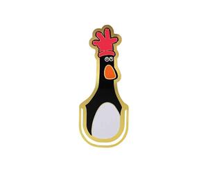 Half Moon Bay Wallace and Gromit - Segnalibro in metallo con piume McGraw | Wallace and Gromit Book Mark & Wallace and Gromit | Wallace and Gromit The Wrong Trousers Book Marker da donna | Regali