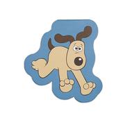 Half Moon Bay Wallace and Gromit - Taccuino tascabile a forma di Aardman, formato A5, a righe, diario, regalo di cancelleria, blocco note, prodotto con licenza ufficiale