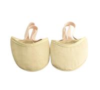 Half-Palm Ballet Shoes Scarpe da Ginnastica Artistica, Mezze Scarpe in Microfibra, Ritmica, Suola Protettiva for competizioni Professionali(34)