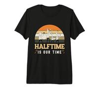 Half Time Is Our Time Marching Band Drumline Drumline Maglietta Premium